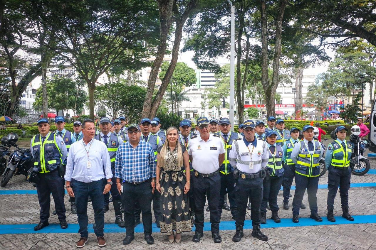 Refuerzo de Agentes de Tránsito para las Festividades en Ibagué