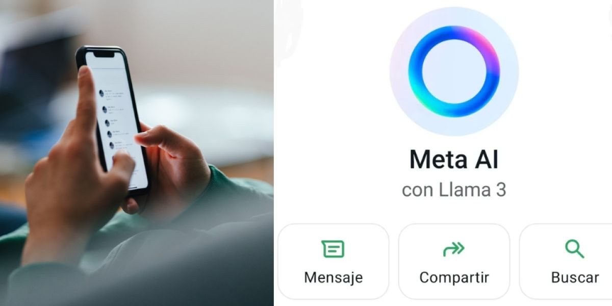 Alertan sobre desventajas del círculo azul en WhatsApp: Guía para eliminar el chat de Meta AI