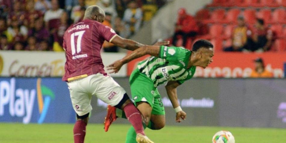 Deportes Tolima y Atlético Nacional empatan 1-1 en emocionante primera final