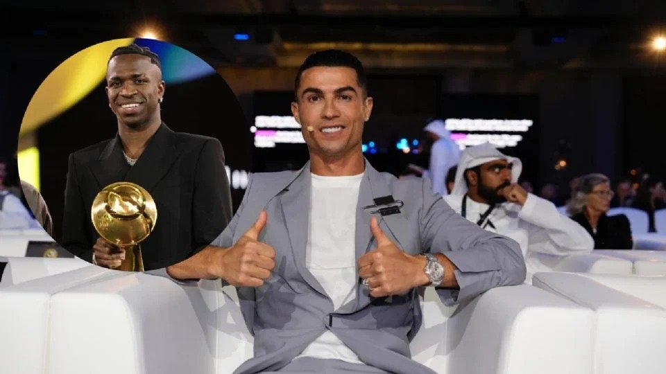 Cristiano Ronaldo genera polémica: “Vinicius Junior merecía el Balón de Oro”