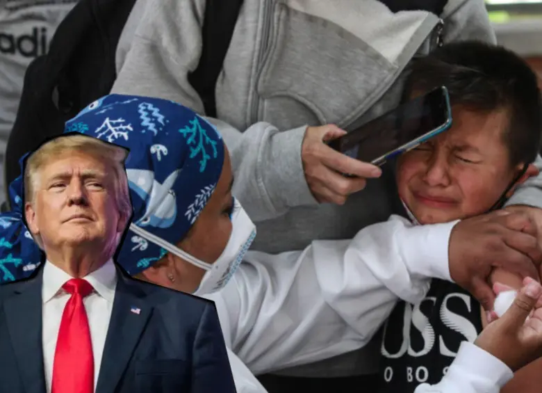 Trump planea cortar financiamiento a vacunas infantiles en los países más pobres del mundo