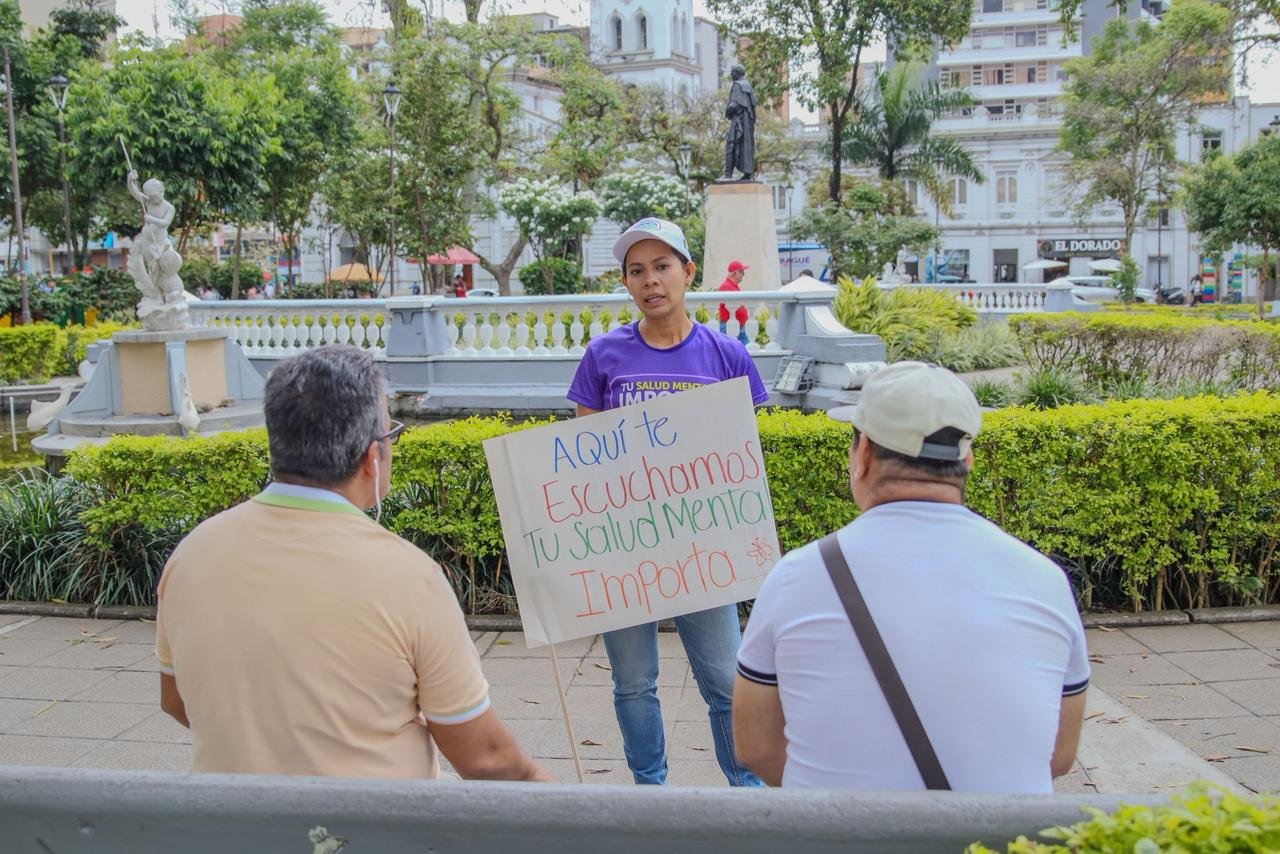 ¿Y si solo necesitabas ser escuchado? Ibagué recibe un regalo emocional en el Día Mundial de la Salud Mental