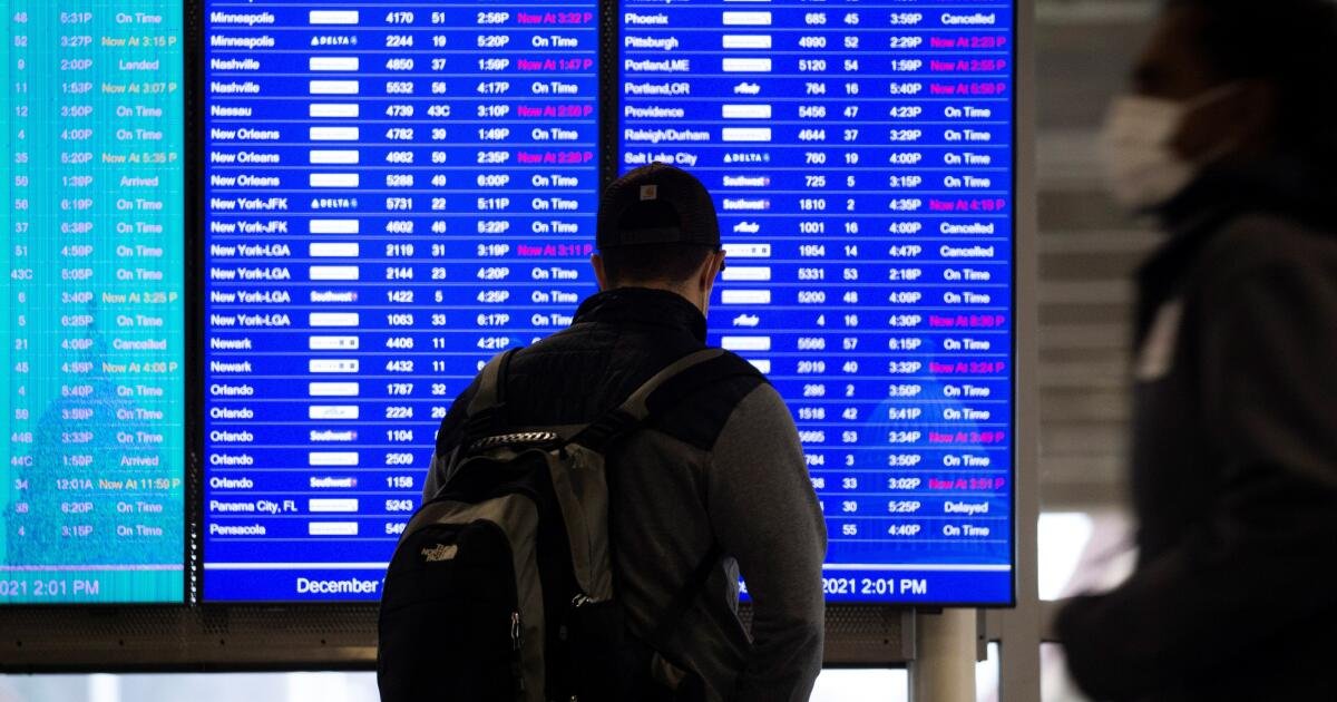 Caos aéreo inminente en EE.UU.: cancelarán vuelos por el cierre del gobierno más largo de su historia